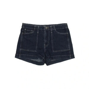 EUC! Banana Republic dark blue denim shorts, size 29 Petite, w/ square pockets